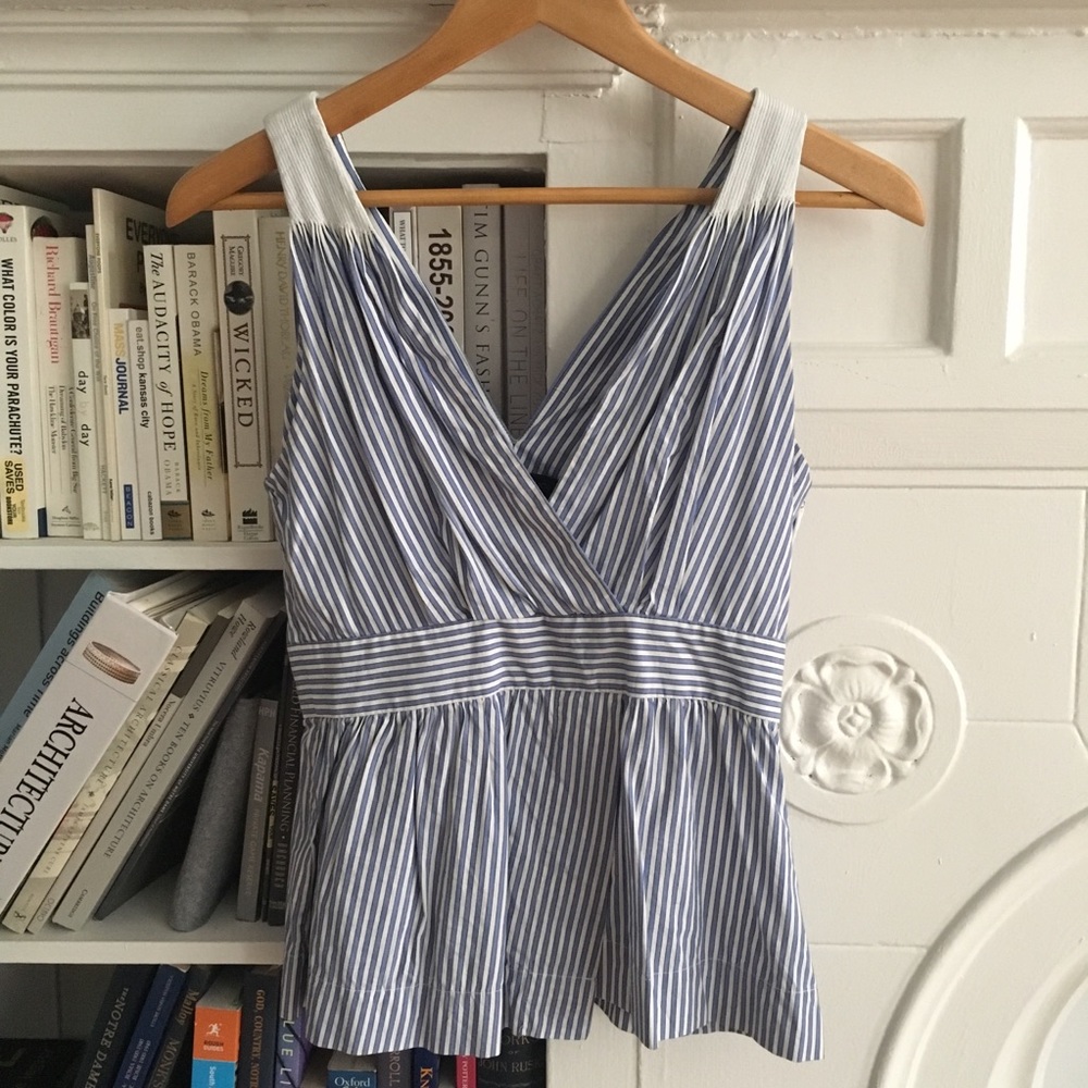 Banana Republic peplum tank